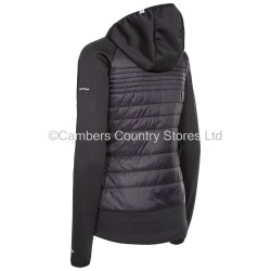 Trespass Ladies Finito Hybrid Fleece Hooded Jacket